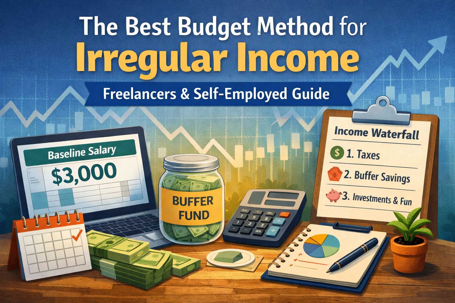 The Best Budget Method for Irregular Income: Freelancers & Self-Employed Guide (Step-by-Step)